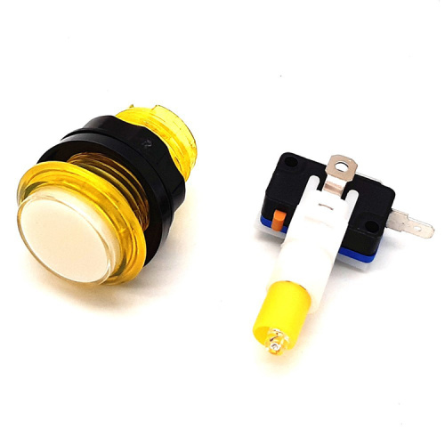 33mm Small Round Button With LED Light