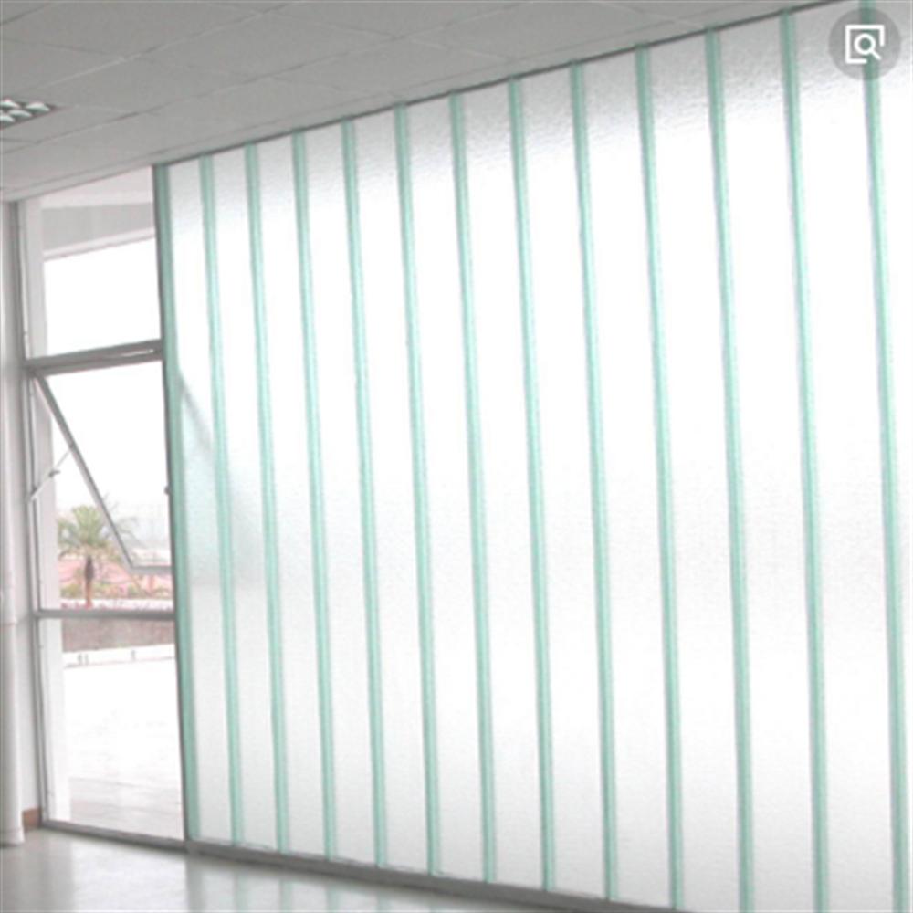 Hot Sell 6-7mm u channel partition wall showerroom frame shape glass