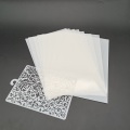 Foglio di film per stencil vuoto da 125 micron milky mylar