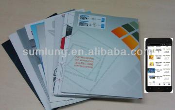 catalog printing/broucher printing/Full color printing Catalog with ExpoQR online catalog solution