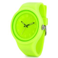 2016 Newest Fashion Brand Women Colorful Jelly Watch