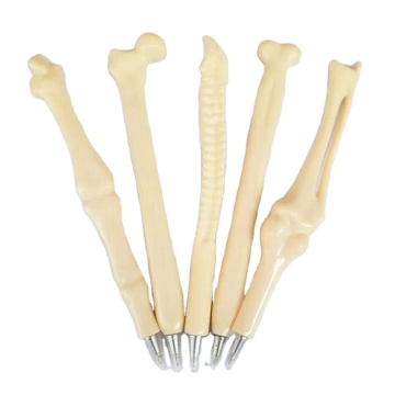 Custom Logo Plastic Skeleton Bone Shape Pen for Medical Science