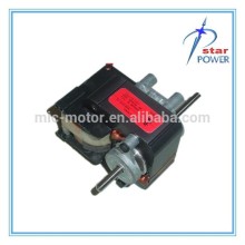 Shaded pole fan motor for fan machine