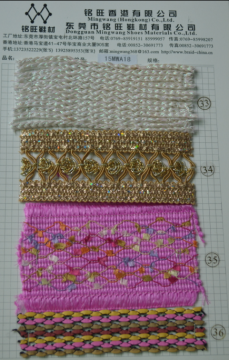 shoes fabric accessary/bags fabric accessary/braid sttrip/braid belt fabric