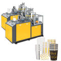 Ligne de production entièrement automatique Disposable Paper Coffee Cup Making Machine 4kW Paper Tup Making Machine