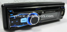 Fold Down Detachable Panel Single Din Car Dvd Player With Mp3 / Mp4 / Wma / Avi / Jpeg Cr-3619