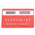 8 cijfers Mini creditcard met zonnepaneel