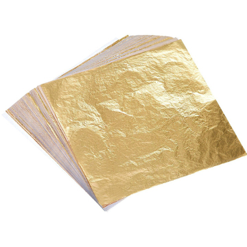 24K Gold Leaf Sheets for Cake Decorating