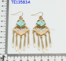 Contracted marbled earrings in popular