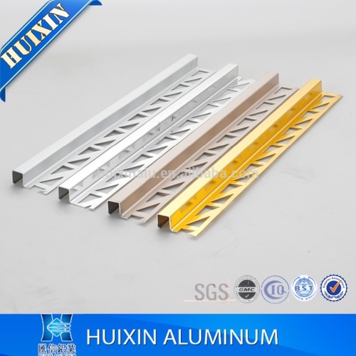 Deep processing aluminium extrusion profile tile trim/stair nosing