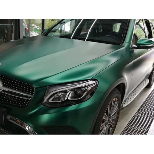 saténové kovové smaragdové zelené autá zábalové vinyl