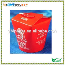 custom logo printed chinese noodle box take out