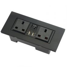 Dual Power Sockets Carry USB, British Standard