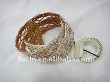 knitted belt women's designer belts