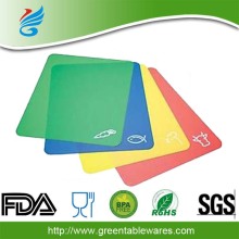 Non-Slip Flexible Plastic Cutting Board