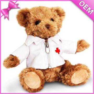 Factory Direct Soft Plush Teddy Bear Plush Toy, Plush Toy Bear, Doctor Teddy Bear
