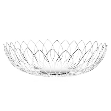 Popular Metal Wire Stainless Steel Fruit Storage Basket