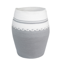 Extra Large Cotton Rope Basket Tall Laundry Hamper