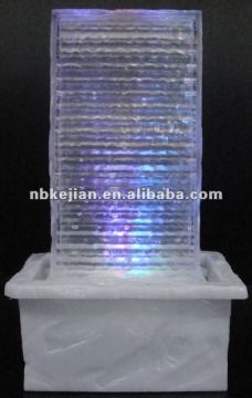 transparent water lamp