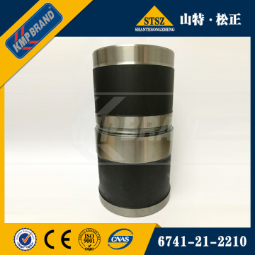Liner de cilindro 6741-21-2210 para Komatsu PC360LC-11