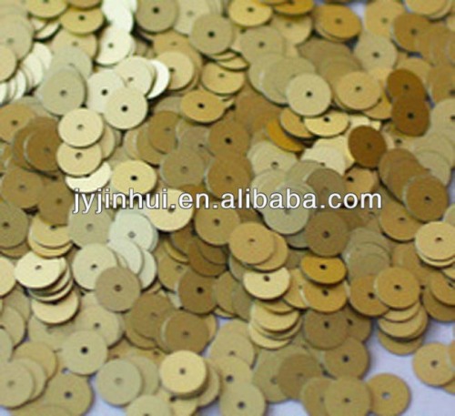 golden Loose Sequin Spangle Paillette in FLAT Shape