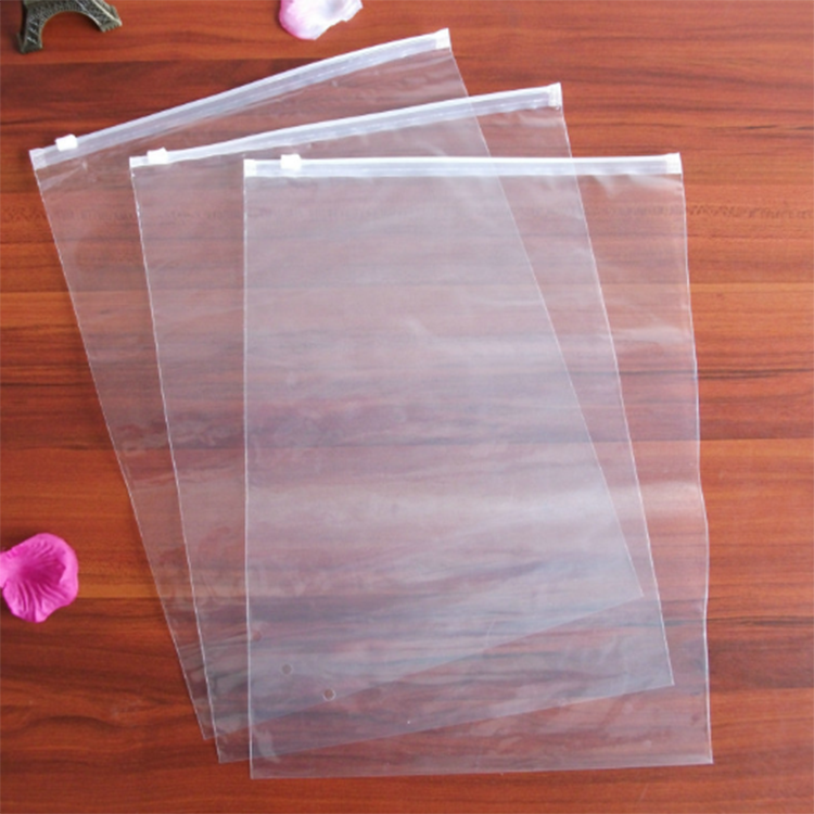 Biodegradable Zipper EVA Plastic Bag Self-sealing Matte Boy Girl clothing packaging bag