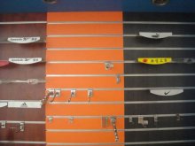 Slatwall panel slatwall board peg board