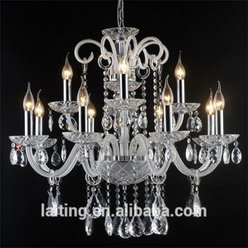 Modern Arabic Crystal Flat Chandelier Light