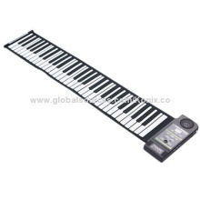 Portable Electronic Roll Up Piano with 61 Keys