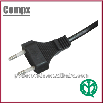 Italy 2 prong power cord