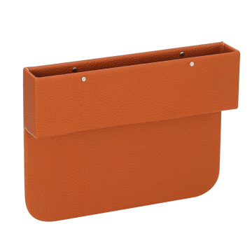Universal Leather Car Seat Gap Filler Organizer