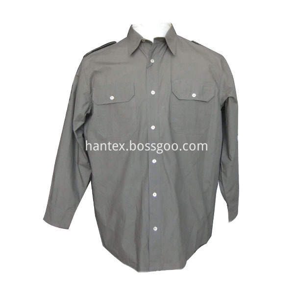 long polyester shirt