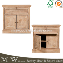 reclaimed wooden nightstand, antique vintage wooden nightstand, wooden nightstand