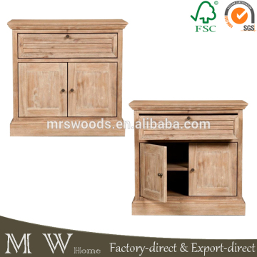 reclaimed wooden nightstand, antique vintage wooden nightstand, wooden nightstand