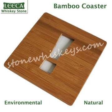 Eco-friendly bamboo custom drink coaster | cup coaster