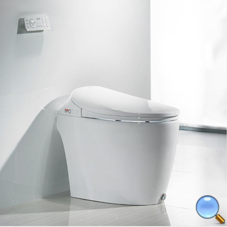 Z60 RF remote control smart toilet heated electric bidet seat without water tank