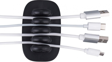 Silicone Cable Clips Management Holder Organizer Desk