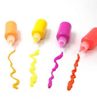 3D DIY Puffy Vibrant Color Acrylic Fabric Paint