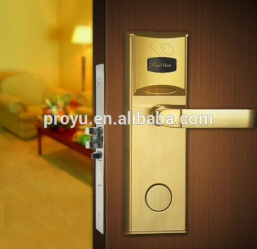 CE certified Zinc Alloy hotel card lock IC card management system PY-8011-3