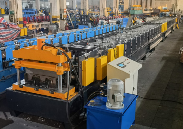 Open GI Deck Roll Forming Machine