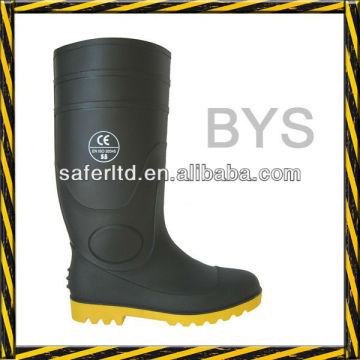 pvc rain safety boots
