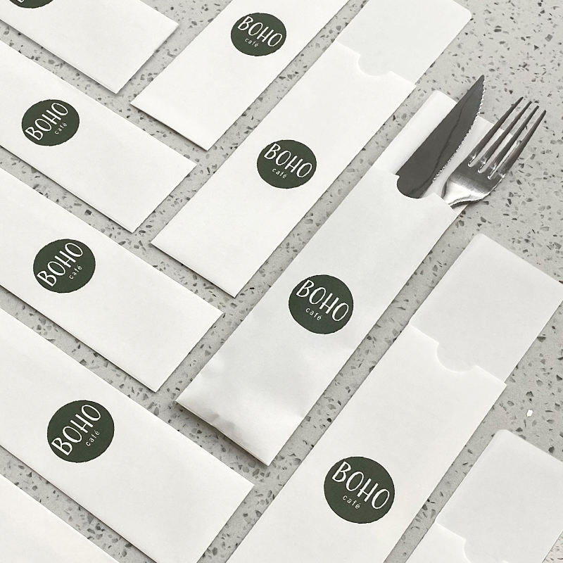 식기용 친환경 종이봉투 Eco-Friendly Paper Bag for Tableware