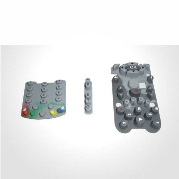 digital printing rubber Keypad with Conductive Pill