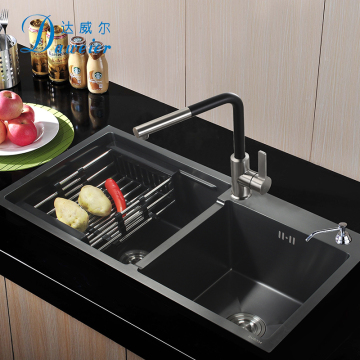Modern Kitchen Double Sink: New Design Wash and Utility Sink