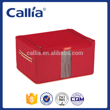 Collapsible non woven fabric multipurpose storage box & bin