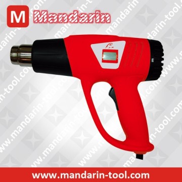 2000W LCD display two temperature bottons heat gun