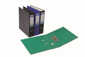 green A4 PP Lever Arch Box File