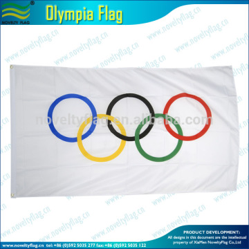 Digital printed Olympia flag