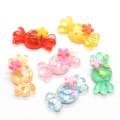 100Pcs Mixed Resin Candy Sweet Decoration Crafts Beads Flatback Cabochon Kawaii Embellishments For Scrapbooking DIY Accessories