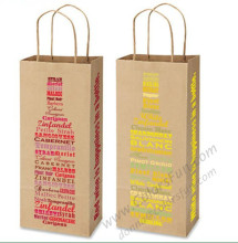 Kraft Wine Bags